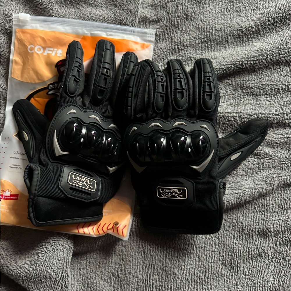 Brand new motorcycle gloves
